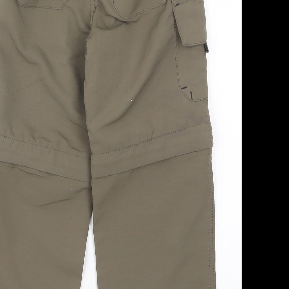 Regatta Boys Green   Cargo Trousers Size 3-4 Years