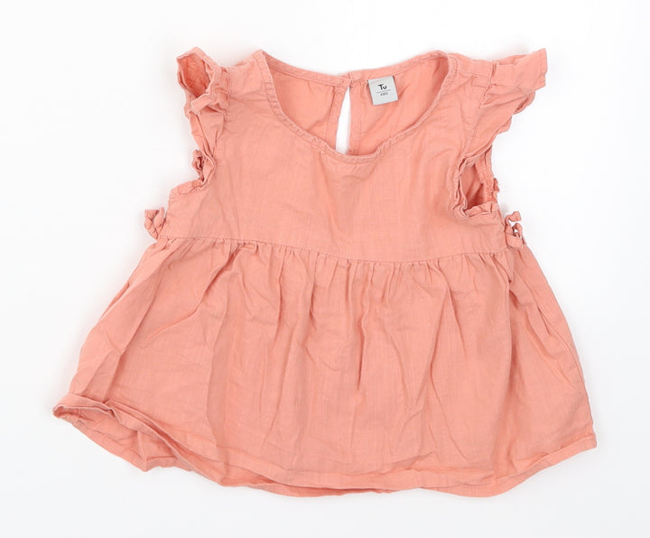 TU Girls Pink Basic Blouse Size 2-3 Years