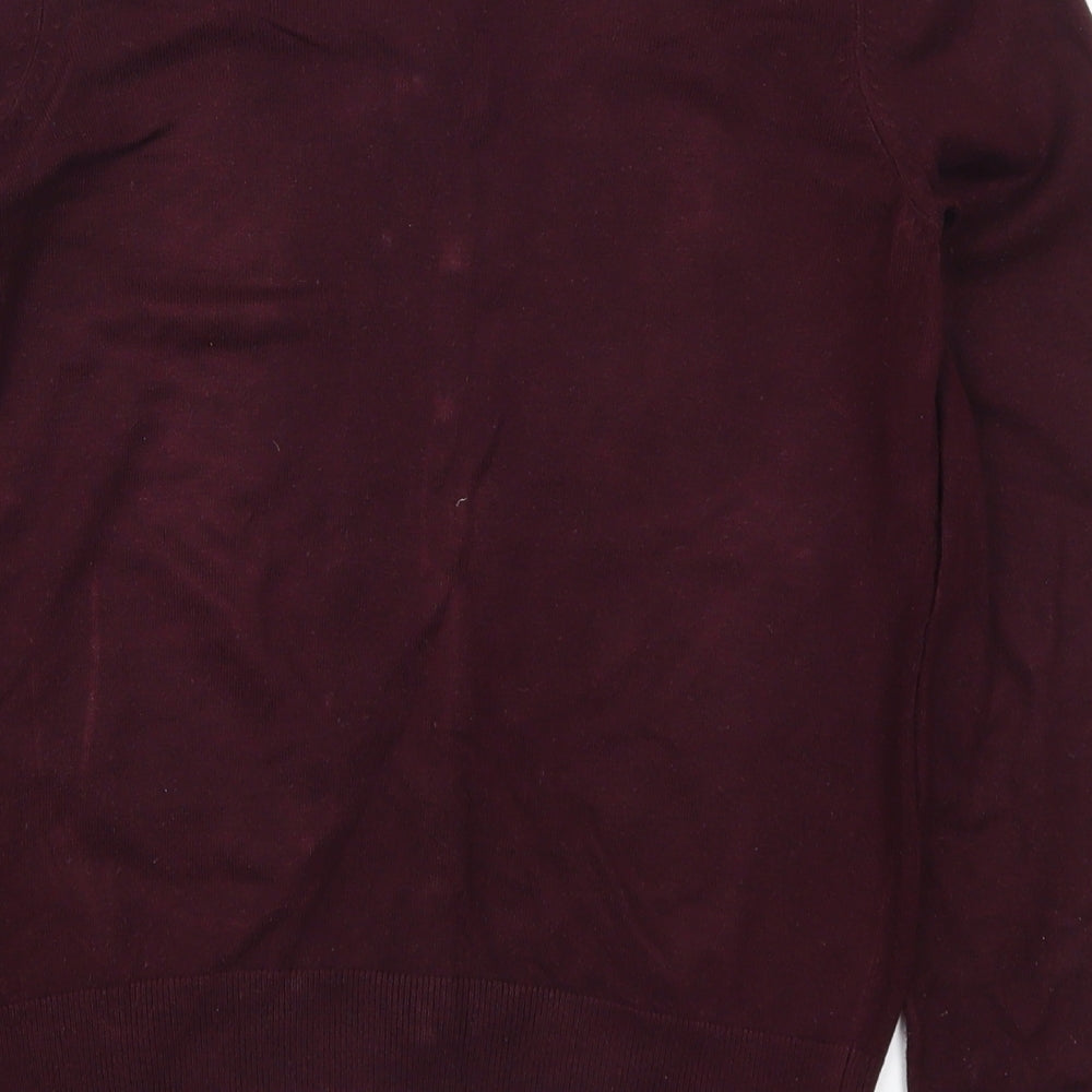 F&F Womens Purple  Knit Cardigan Jumper Size 10