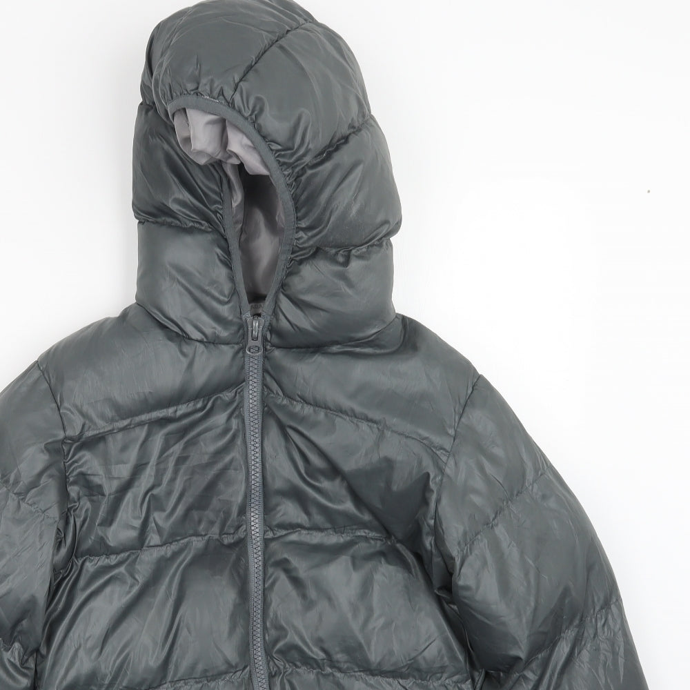 Ragazza Womens Grey   Puffer Jacket Coat Size L