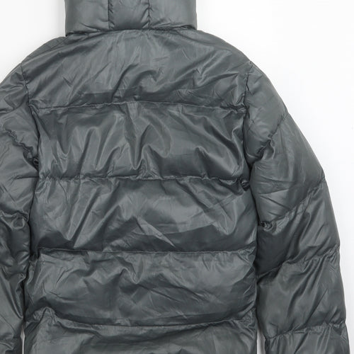 Ragazza Womens Grey   Puffer Jacket Coat Size L