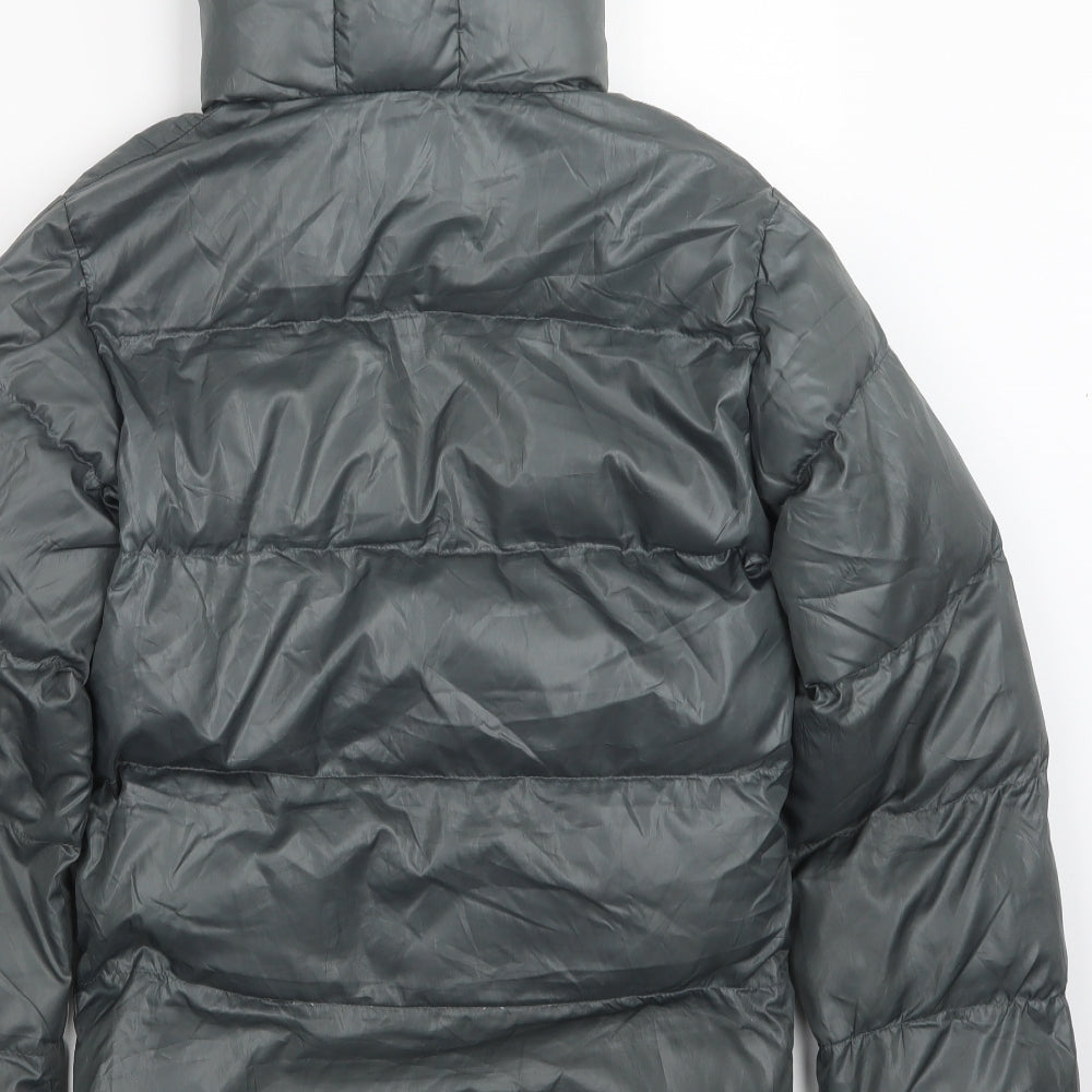 Ragazza Womens Grey   Puffer Jacket Coat Size L