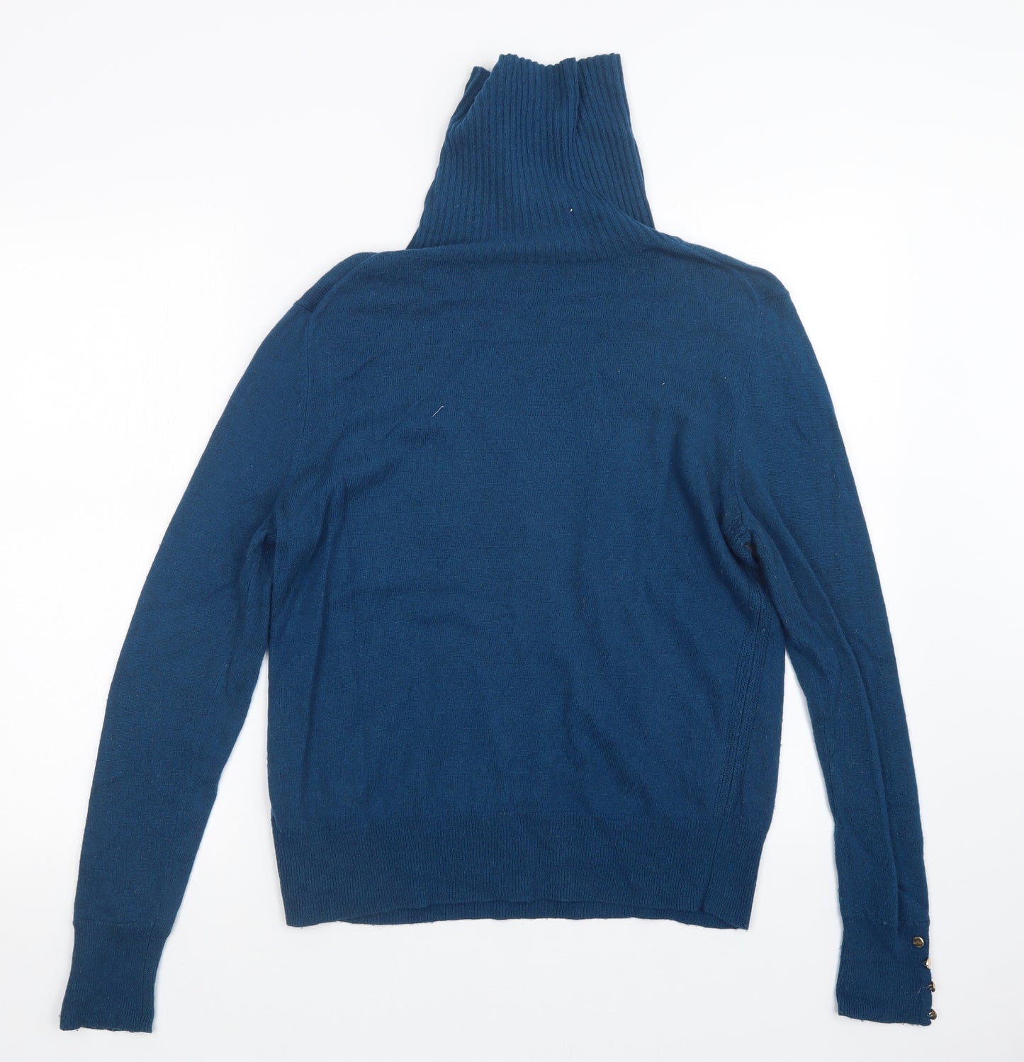 Jacques Vert Womens Blue  Knit Pullover Jumper Size M