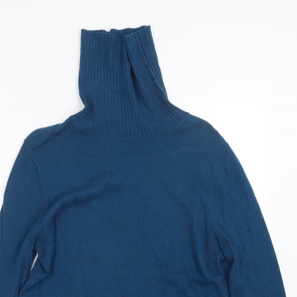 Jacques Vert Womens Blue  Knit Pullover Jumper Size M