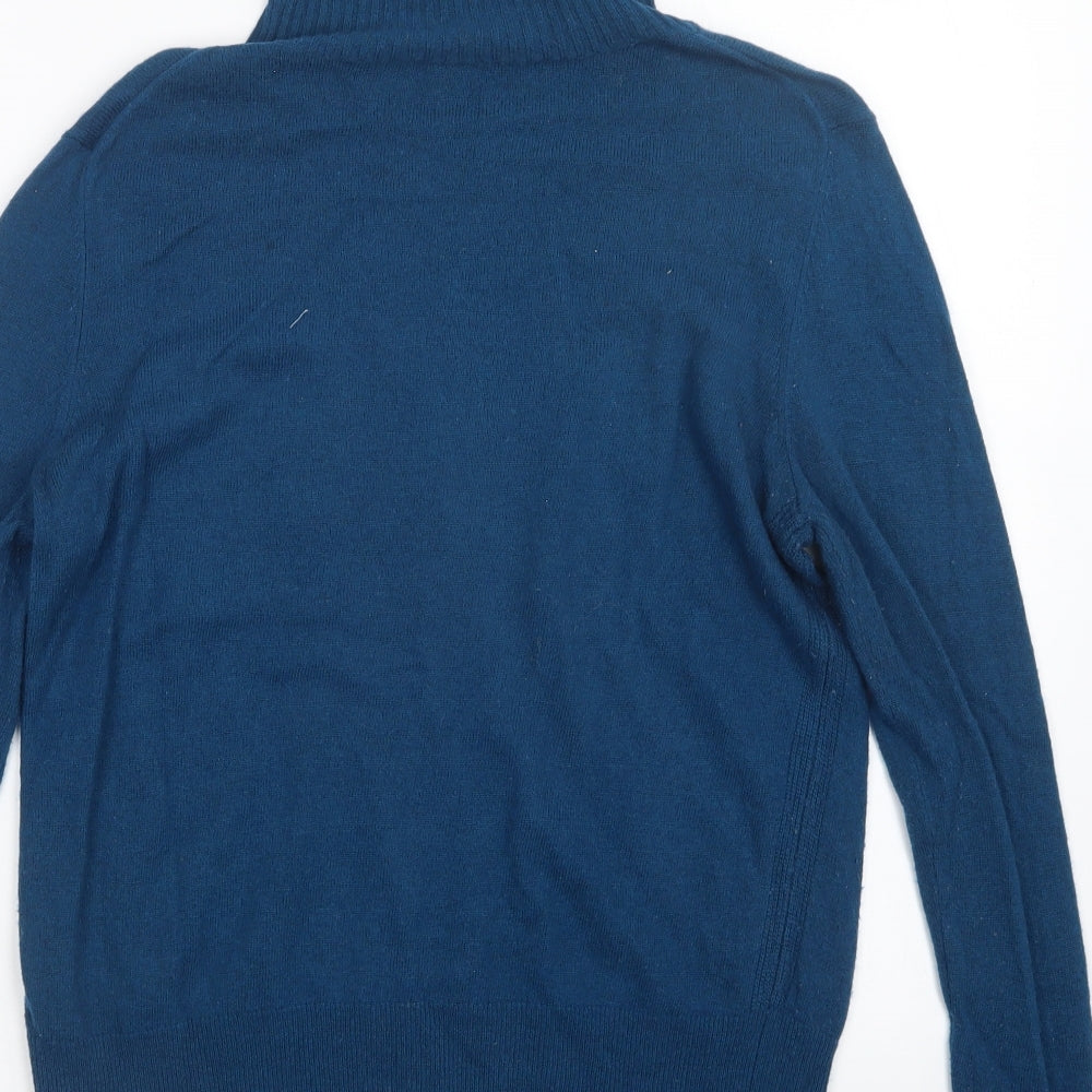 Jacques Vert Womens Blue  Knit Pullover Jumper Size M