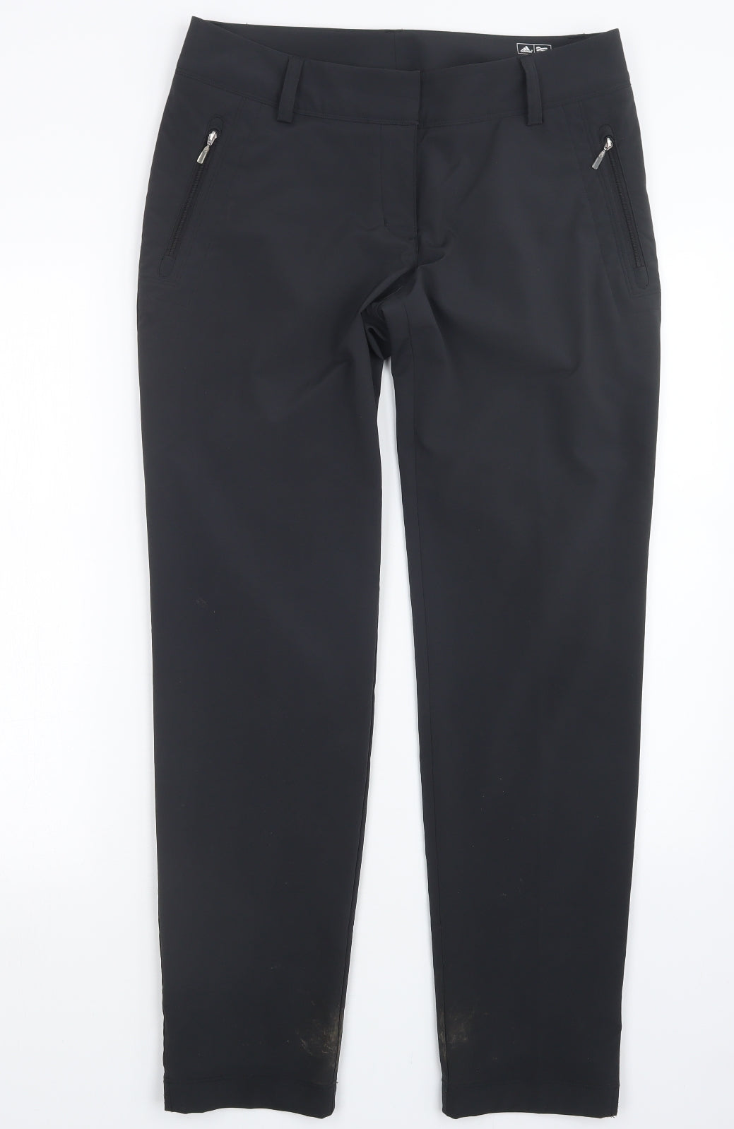 adidas Womens Black   Capri Trousers Size 10 L30 in