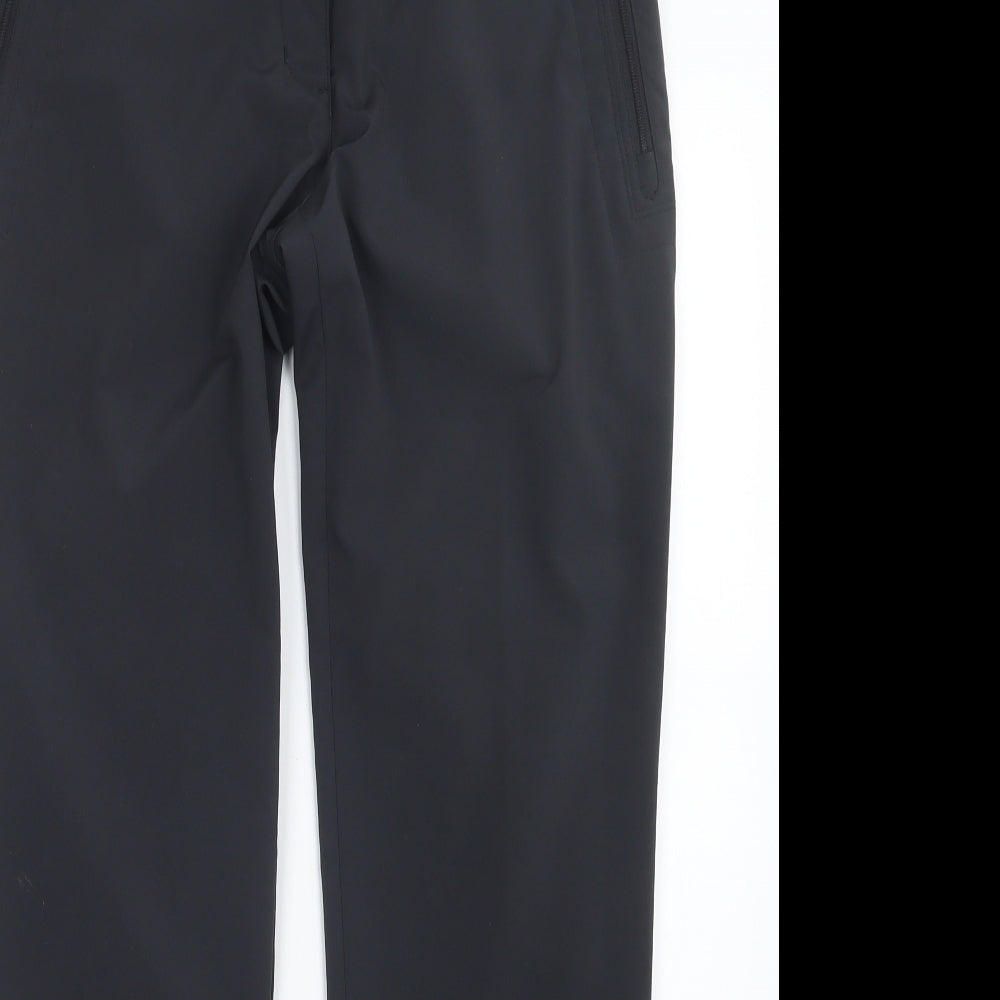 adidas Womens Black   Capri Trousers Size 10 L30 in