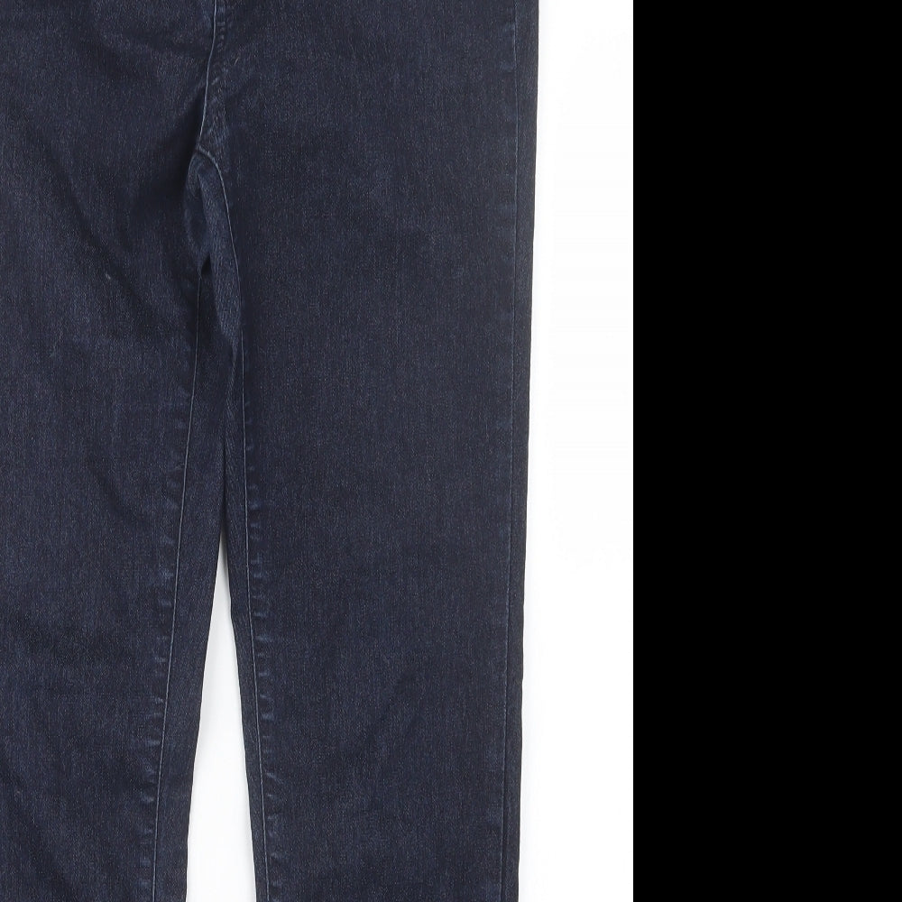 JoJo Maman Bébé Womens Blue  Denim Straight Jeans Size S L29.5 in