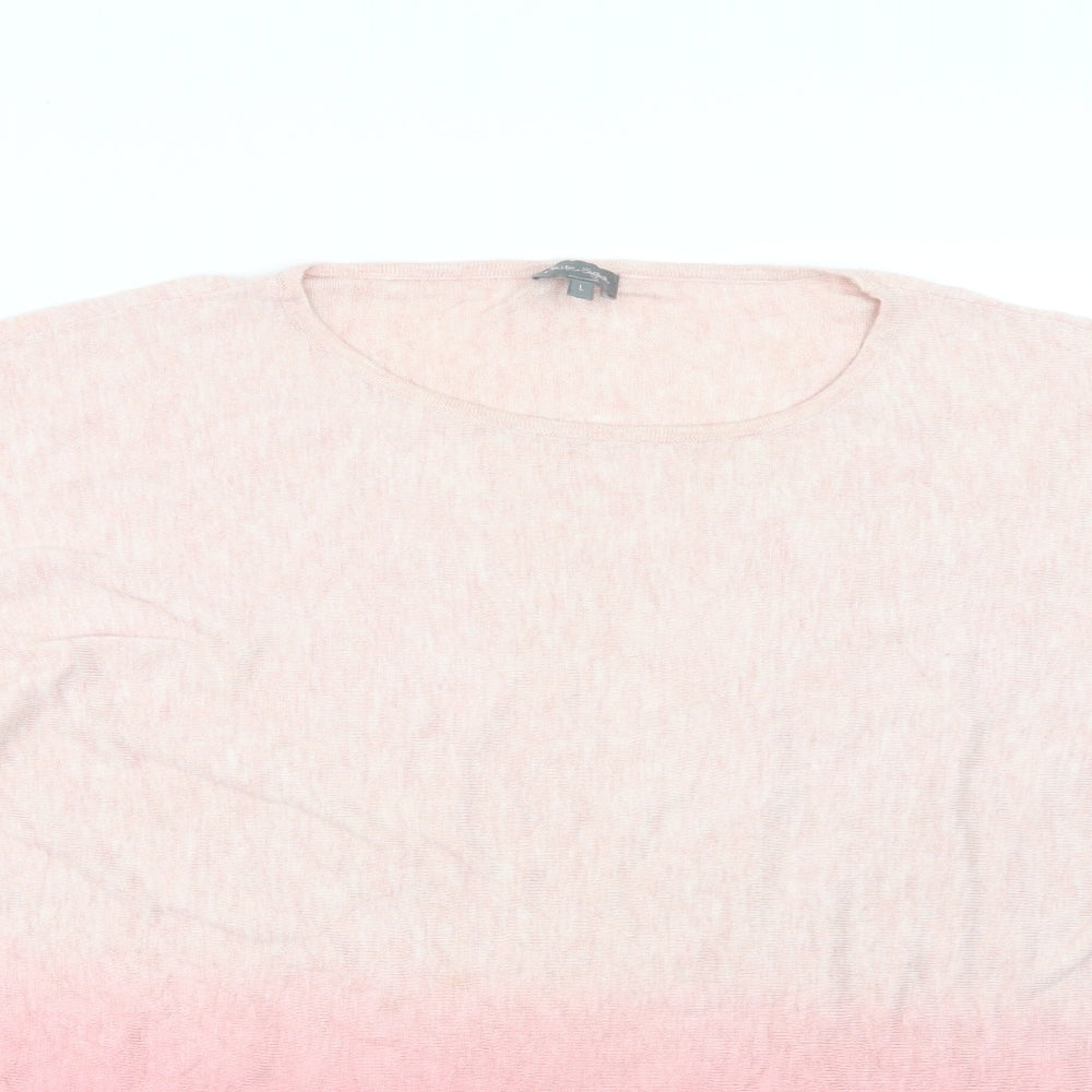 Phase Eight Womens Pink  Knit Pullover Jumper Size L