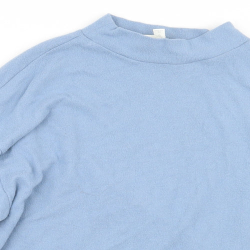 H&M Womens Blue  Knit Pullover Jumper Size S