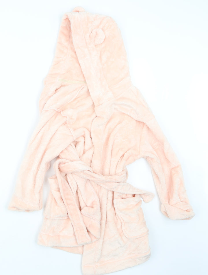 NEXT Girls Pink Geometric Top Robe Size 5-6 Years