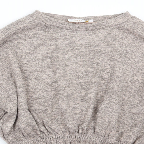 Femme Luxe Womens Beige   Pullover Jumper Size M