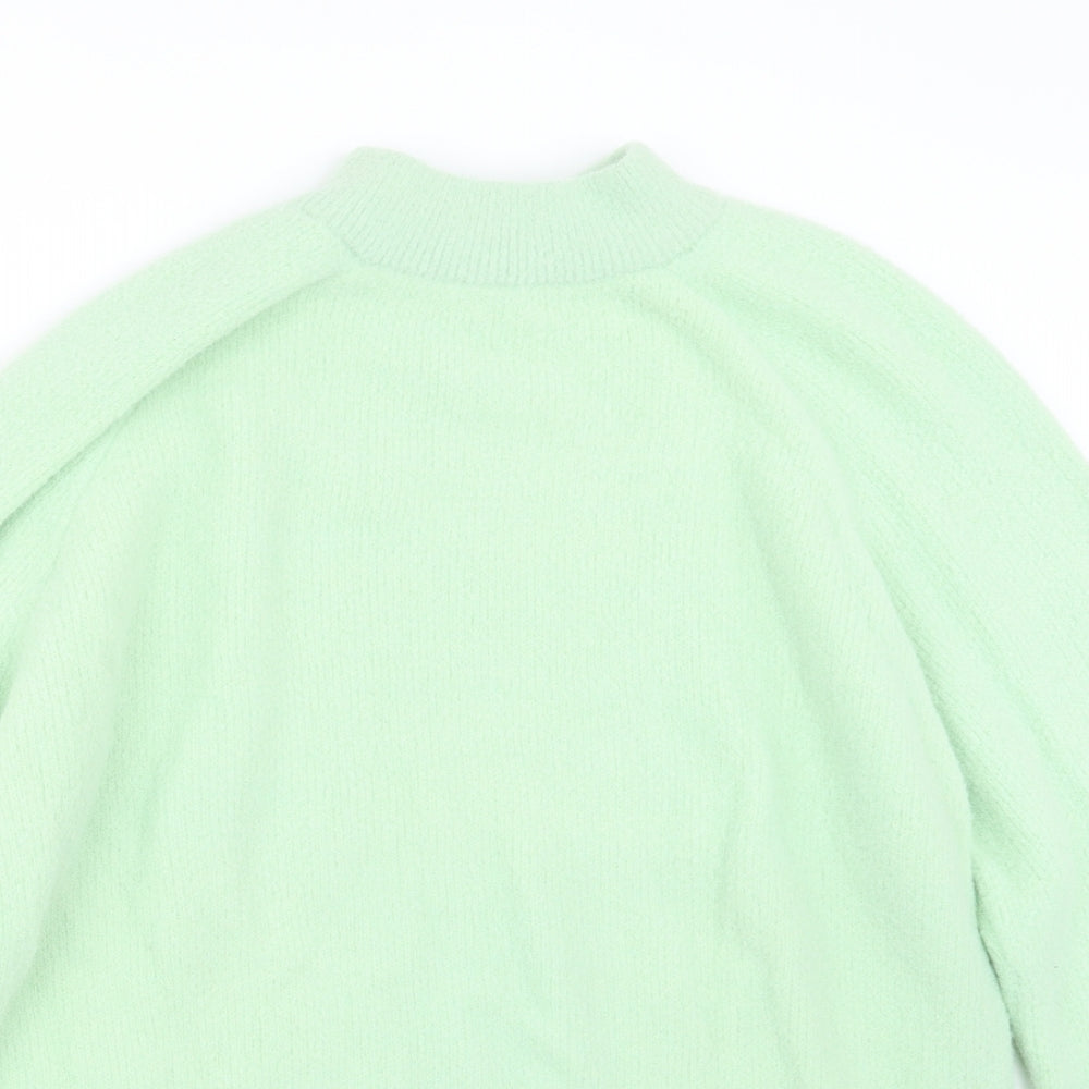 Preworn Womens Green  Knit Pullover Jumper Size M