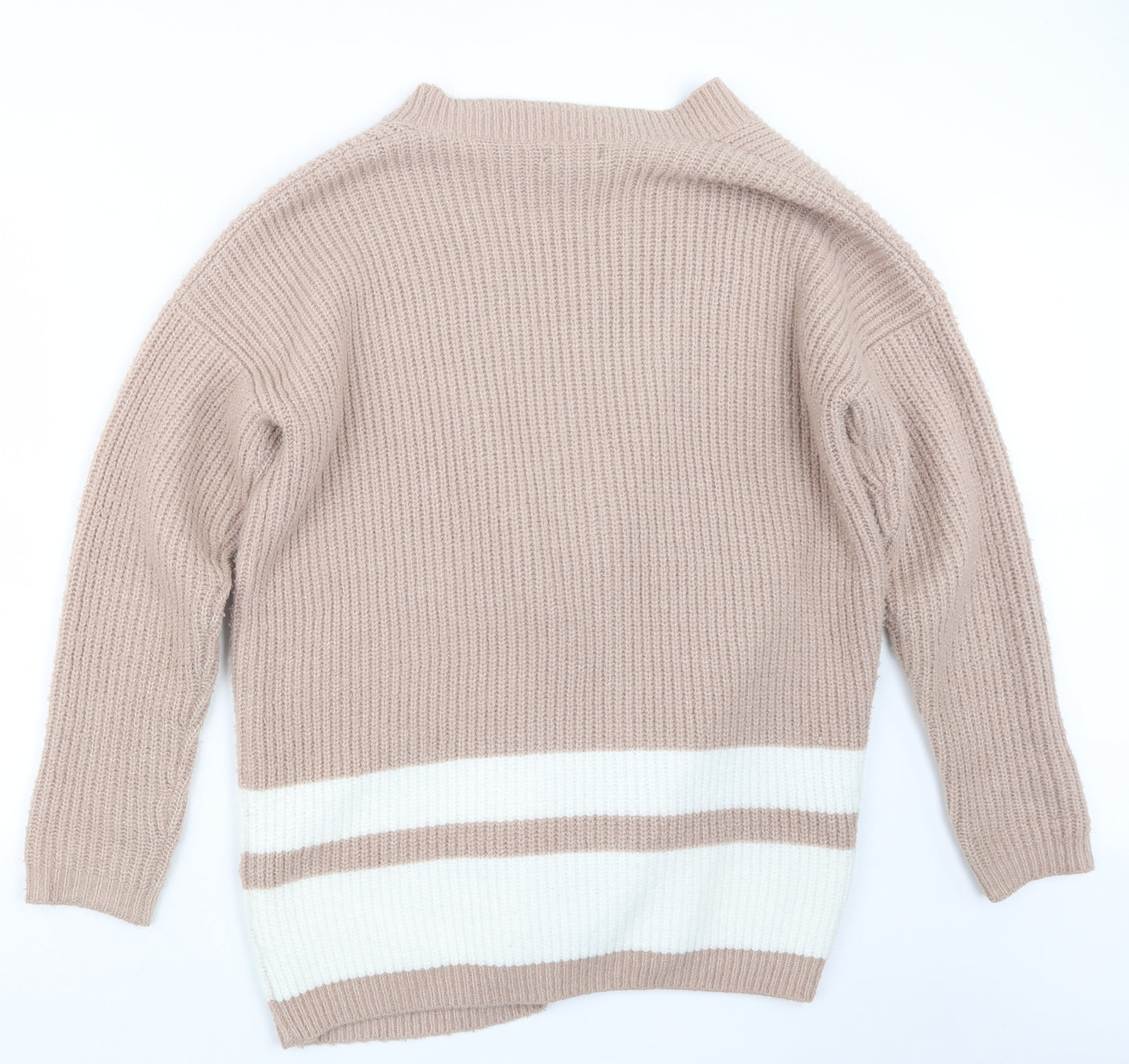 Primark Womens Pink  Knit Cardigan Jumper Size 10
