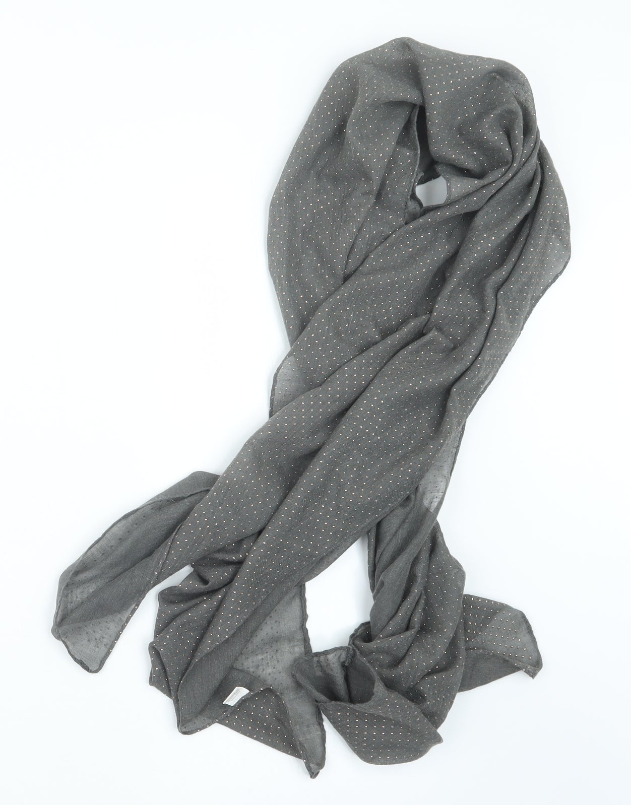 Preworn Womens Grey    Scarf