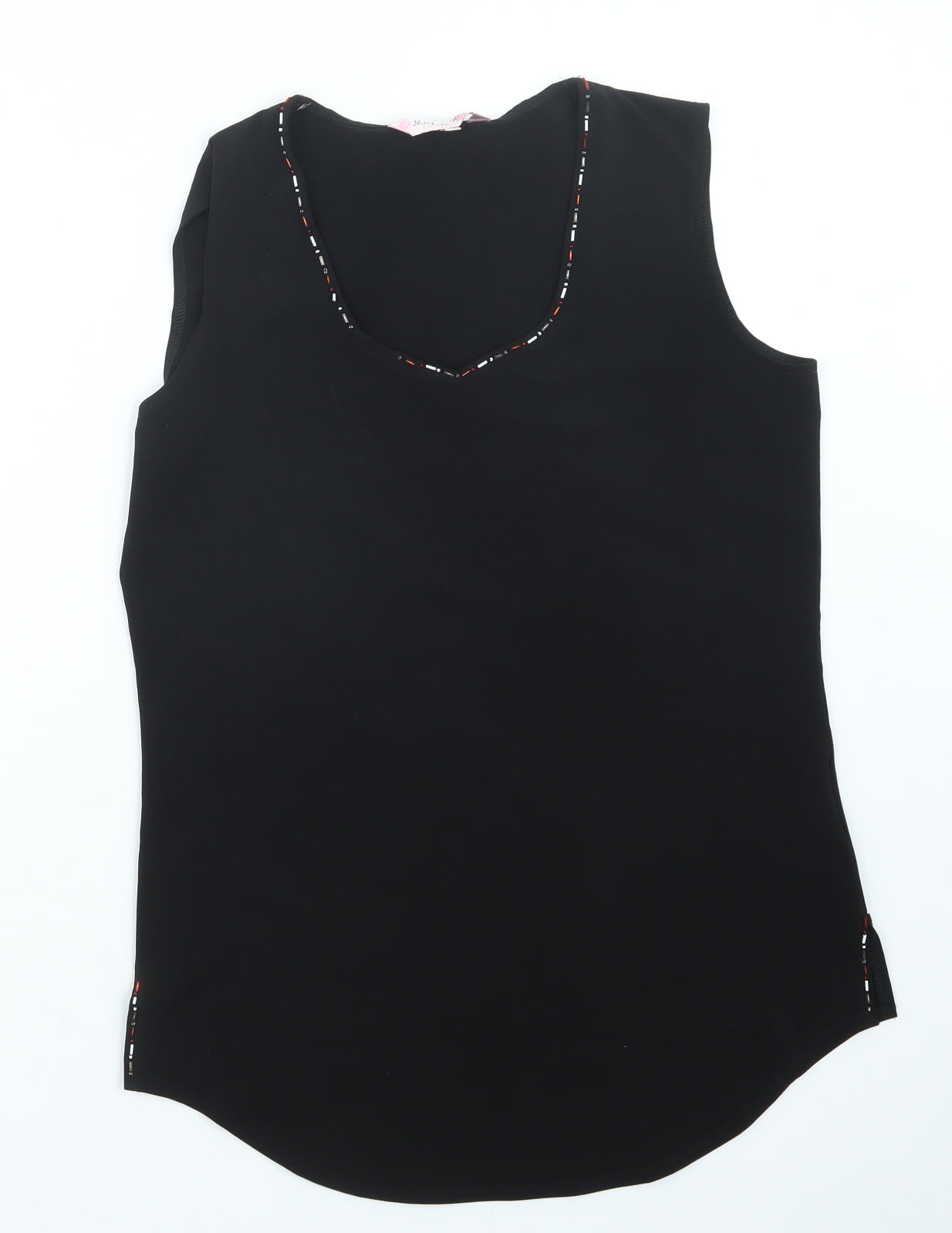 Michele Hope Womens Black   Basic Tank Size 14