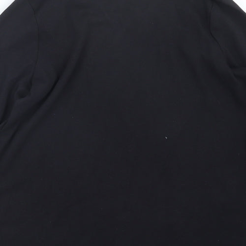 Quacker Factory Womens Black   Pullover Jumper Size M