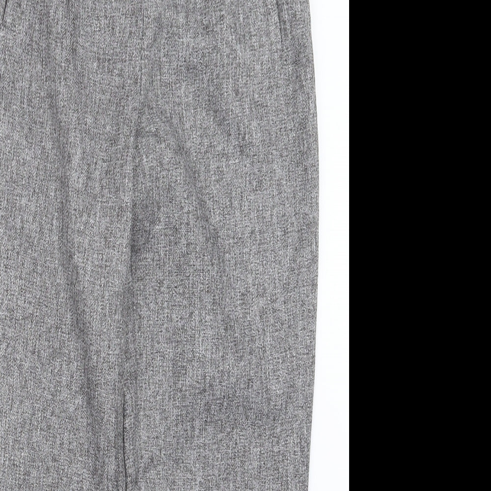 Primark Womens Grey   Trousers  Size 10 L26 in