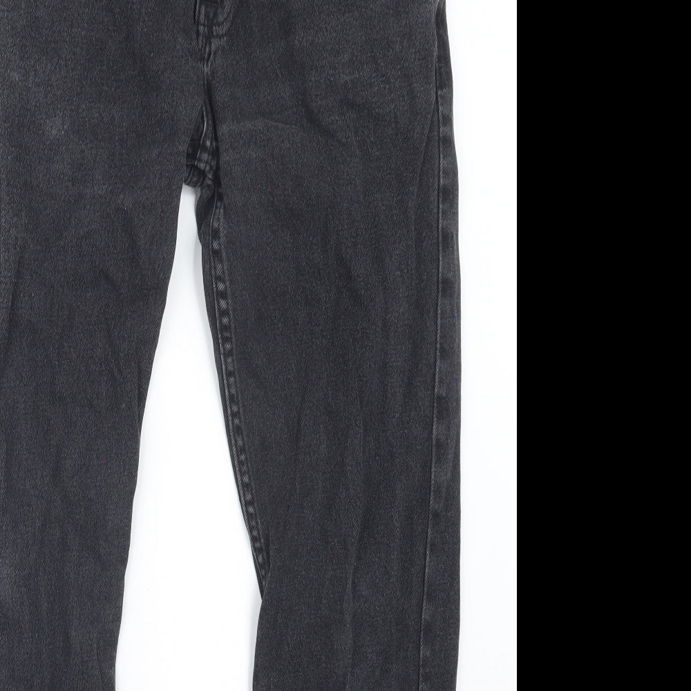 Denim Co. Mens Black  Denim Straight Jeans Size 30 in L28 in