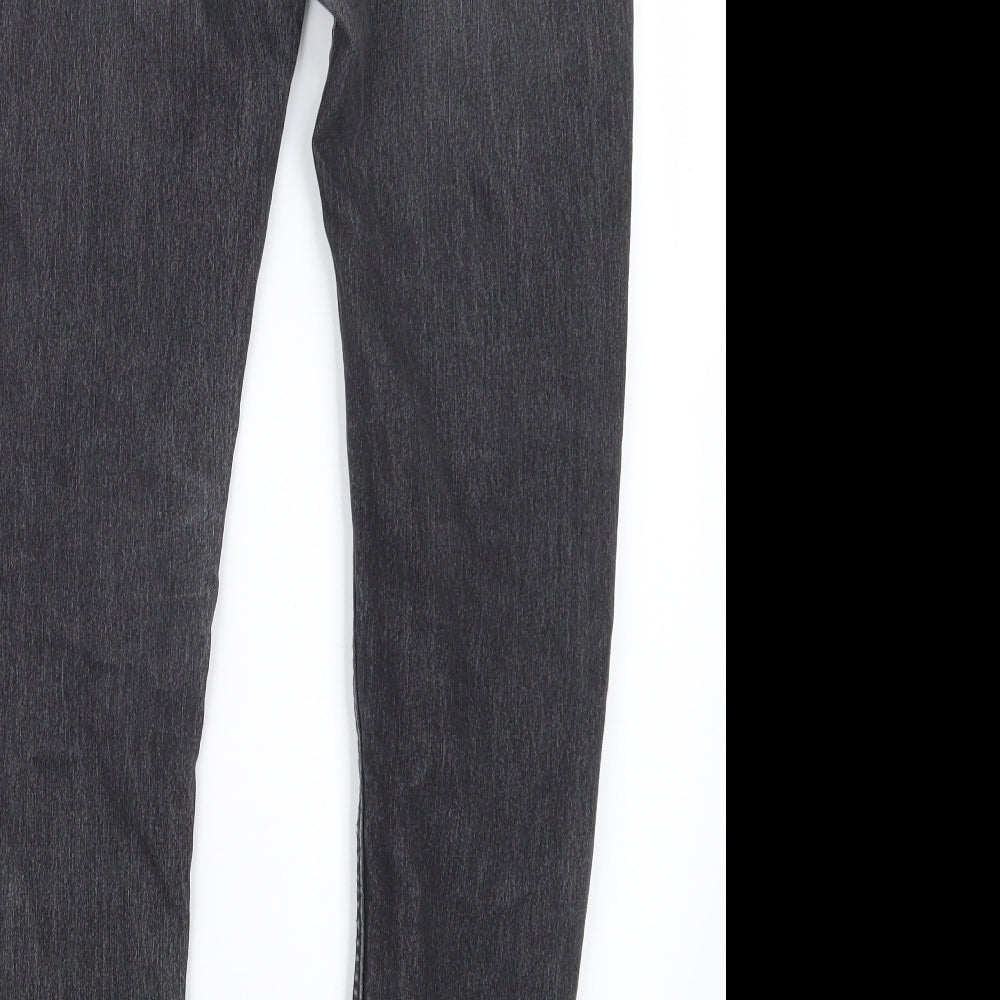 Denim Co. Mens Black  Denim Skinny Jeans Size 32 in L29 in