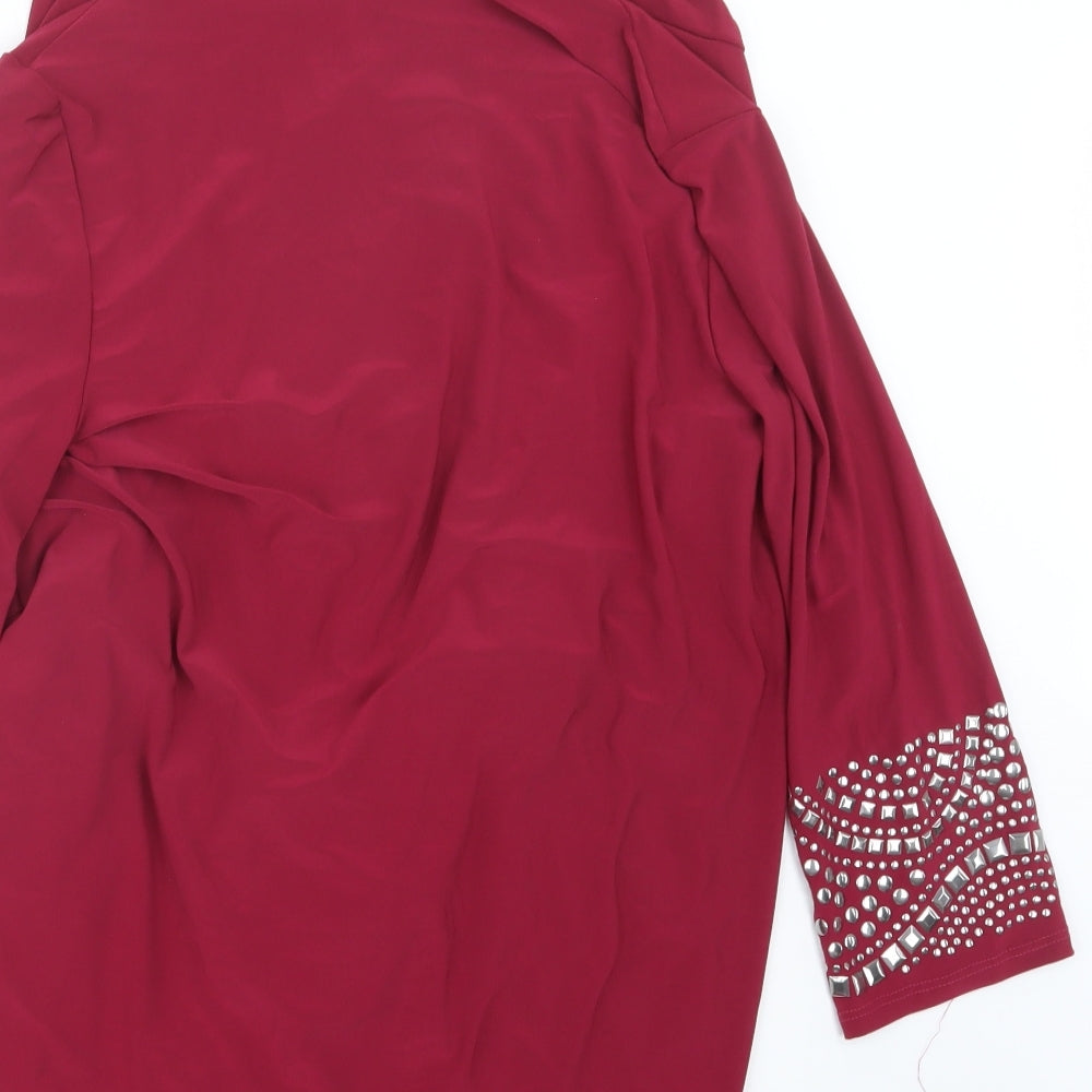 Renee Womens Pink   Jacket  Size L