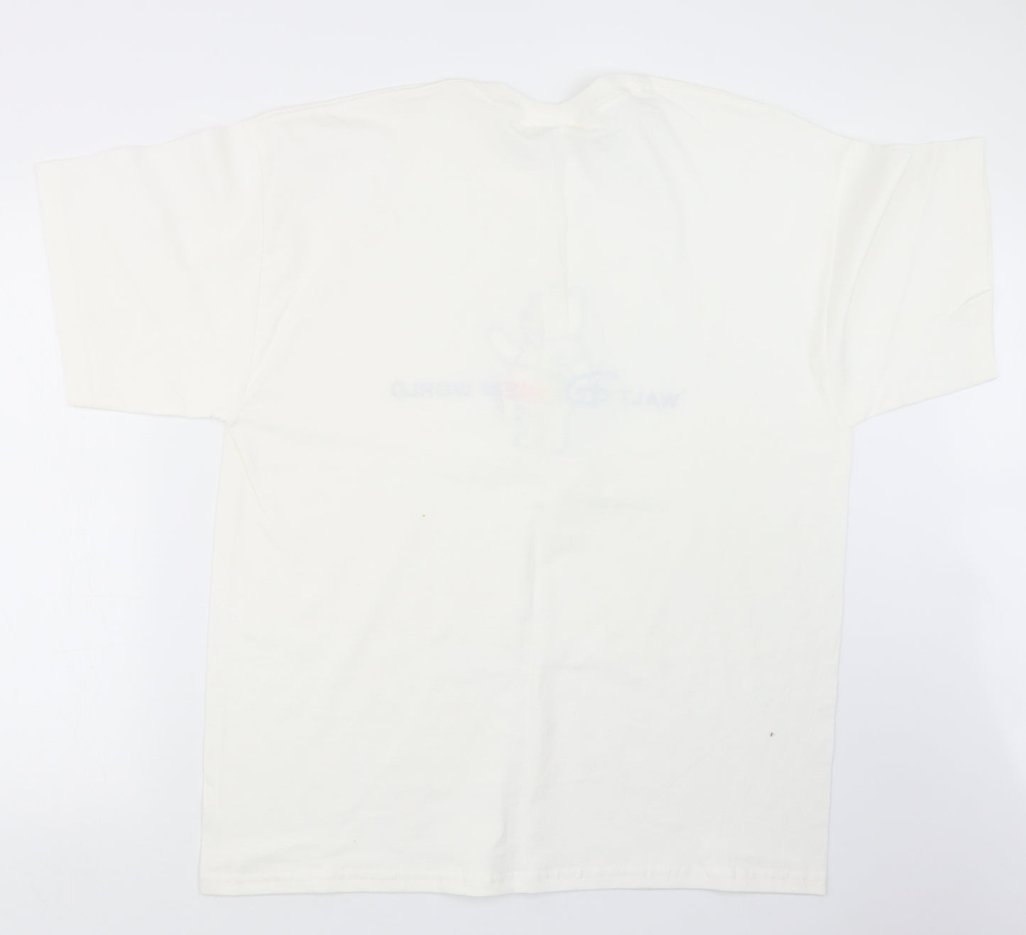 Walt Disney World Mens White    T-Shirt Size L  - Disney
