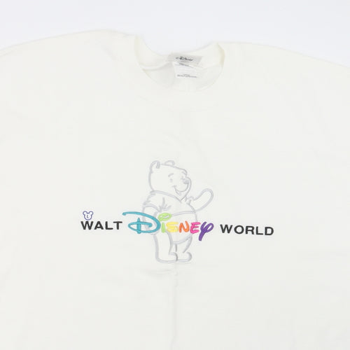 Walt Disney World Mens White    T-Shirt Size L  - Disney