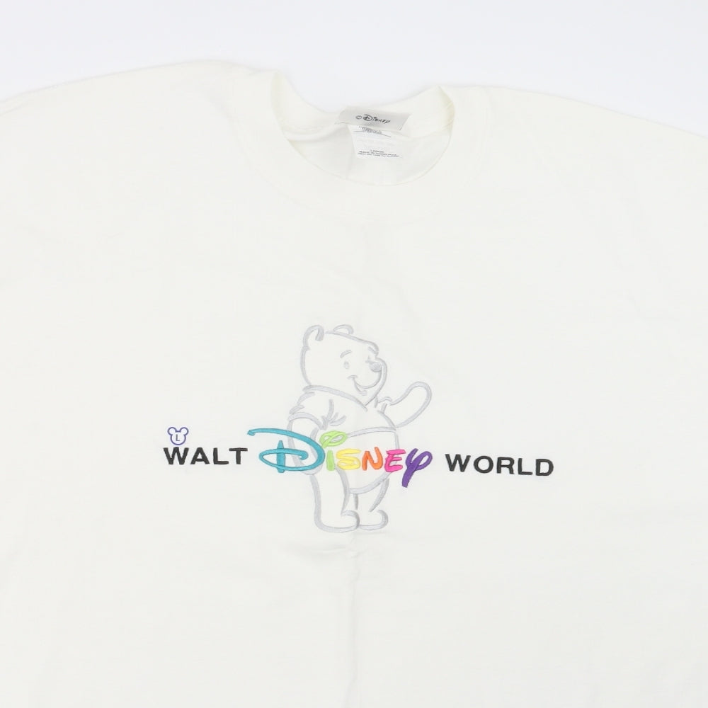 Walt Disney World Mens White    T-Shirt Size L  - Disney
