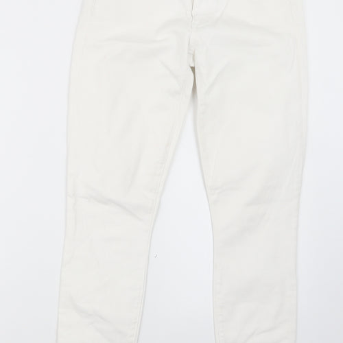 Gap Womens White  Denim Skinny Jeans Size 27 in L26 in