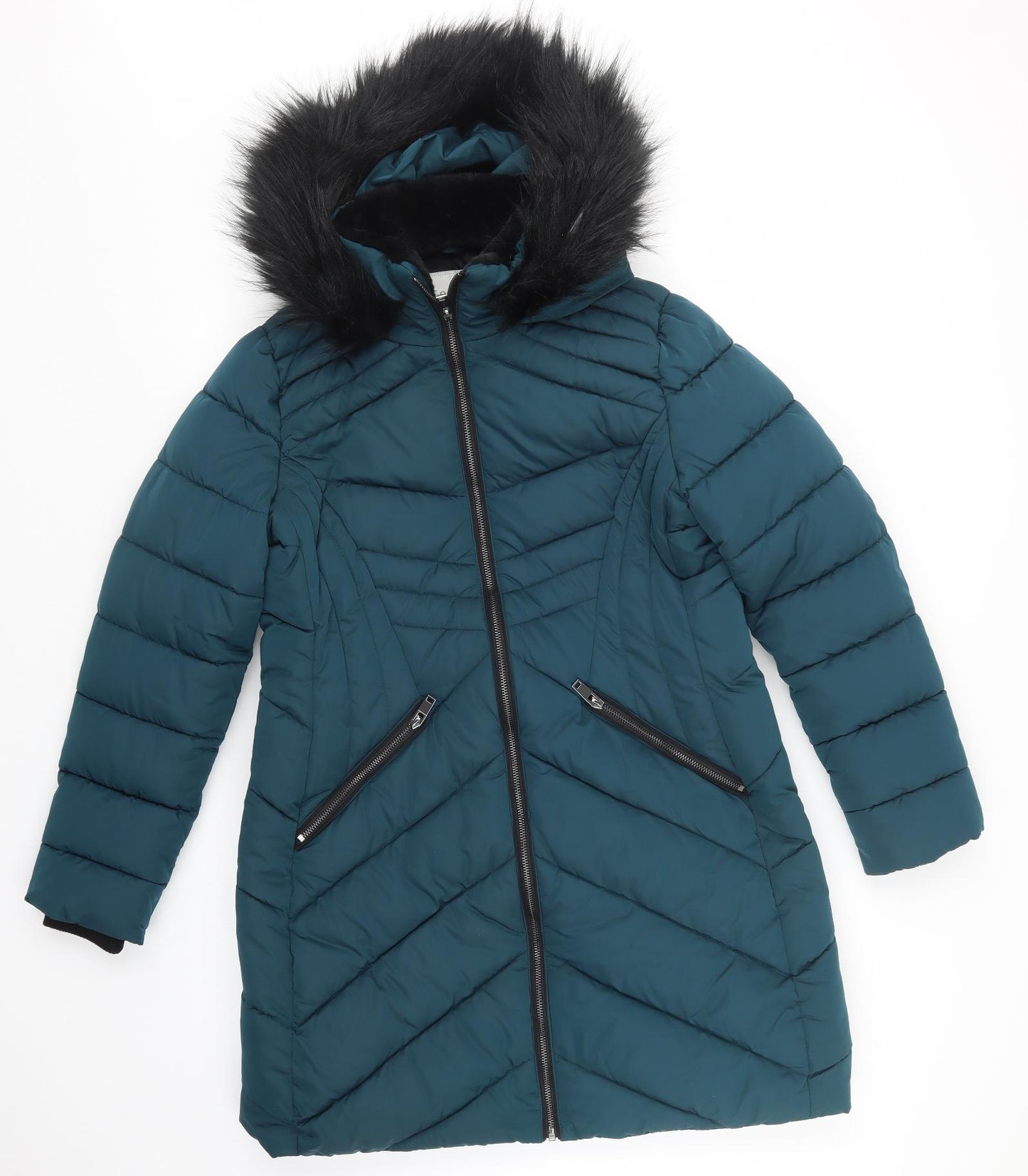 George Womens Blue   Jacket Coat Size M