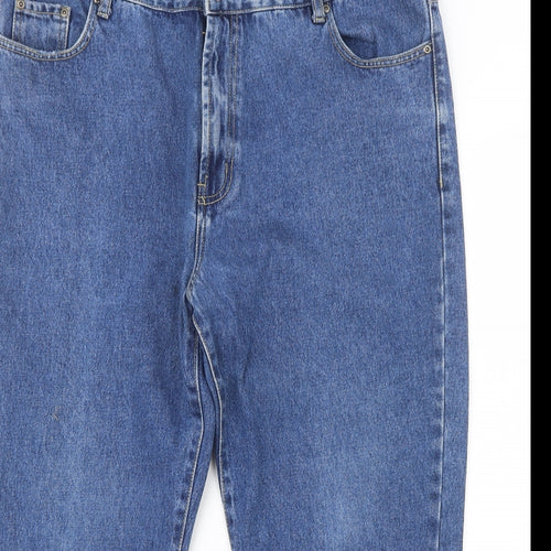 Blue Circle Mens Blue  Denim Straight Jeans Size 39 in L25 in