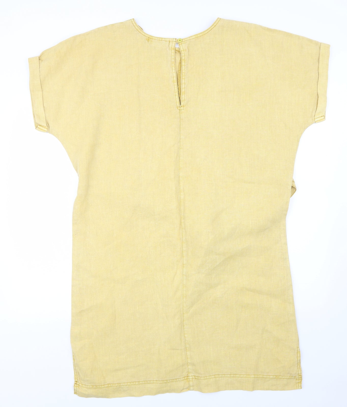NEXT Womens Yellow   T-Shirt Dress  Size 16