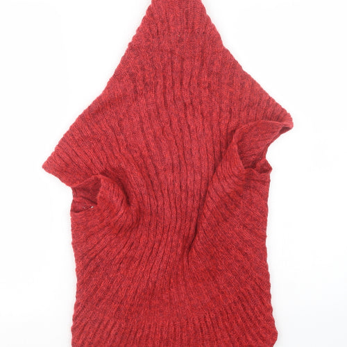 Per Una Womens Red  Knit Cardigan Jumper Size S