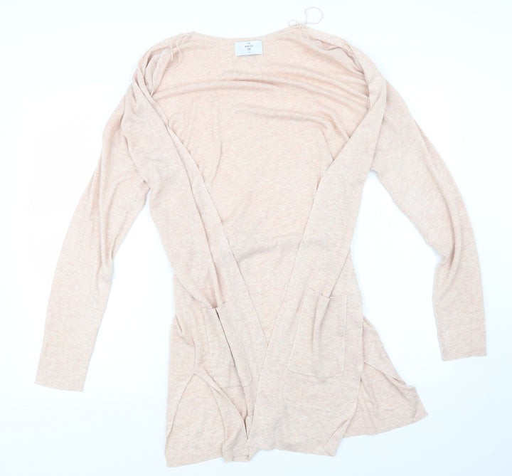 C&A Womens Pink Knit Cardigan Jumper Size M