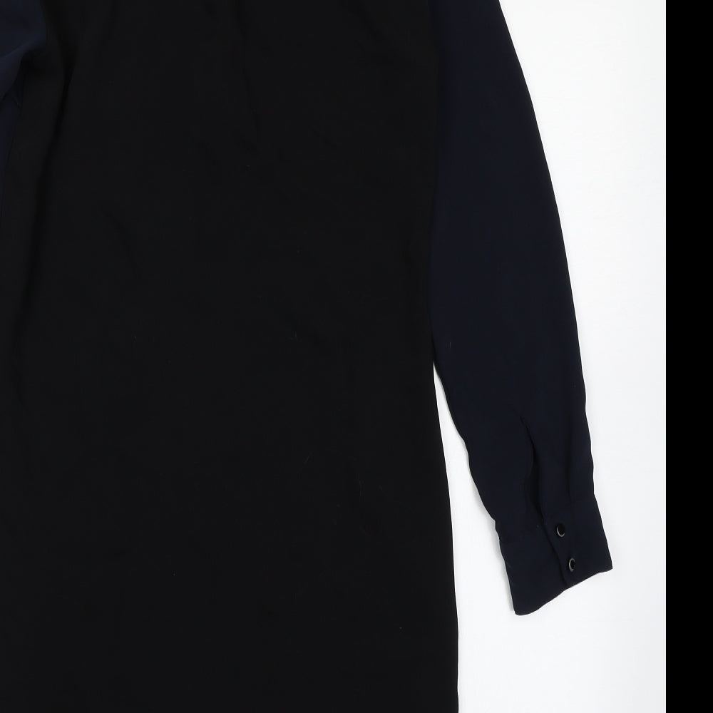 Fenn Wright Manson Womens Blue   Basic Button-Up Size 14