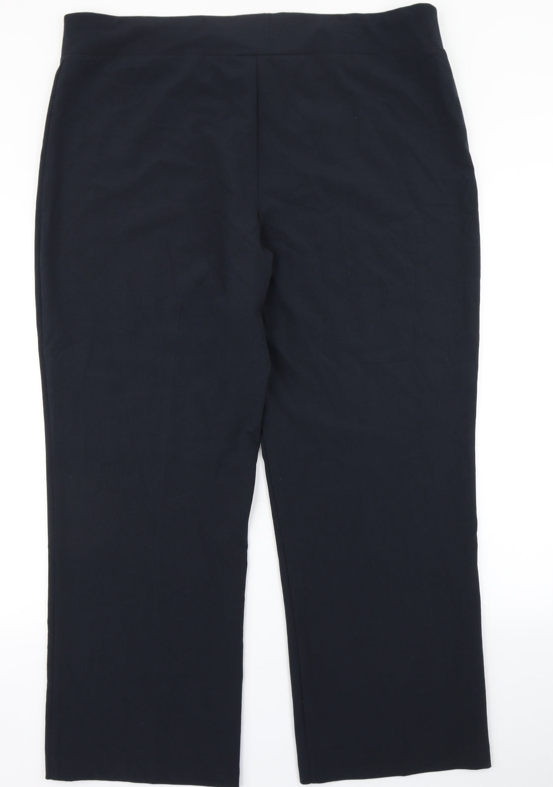 Simply Stockshop Womens Blue   Trousers  Size 22 L28 in
