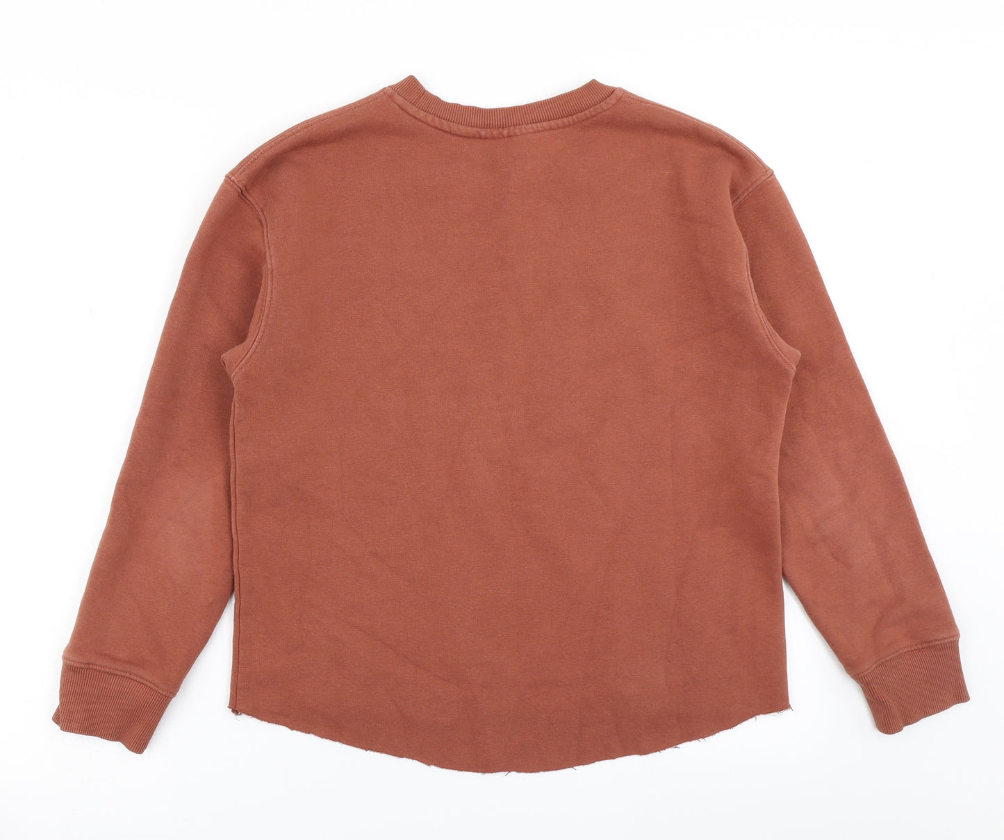 Topshop Womens Brown   Pullover Sweatshirt Size 8