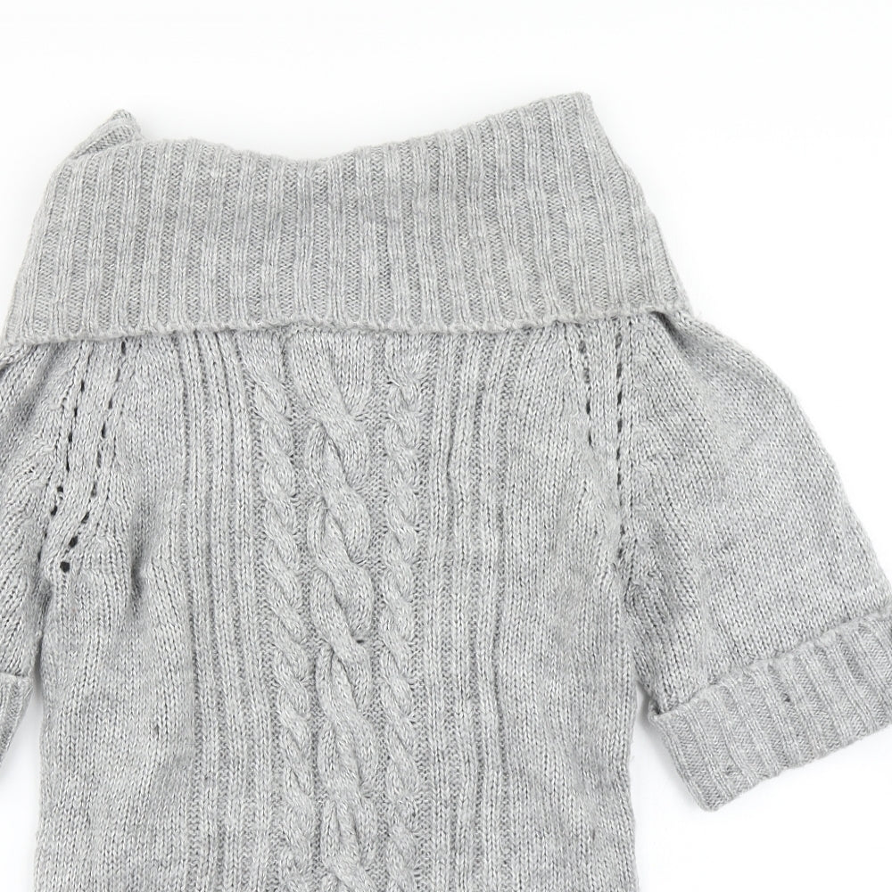 George Womens Grey   Jumper Dress  Size 12
