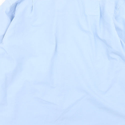 Jack Reid Mens Blue    Dress Shirt Size 16