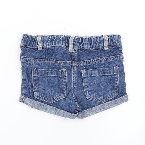 Young Dimension Girls Blue  Denim Cropped Jeans Size 9-12 Months