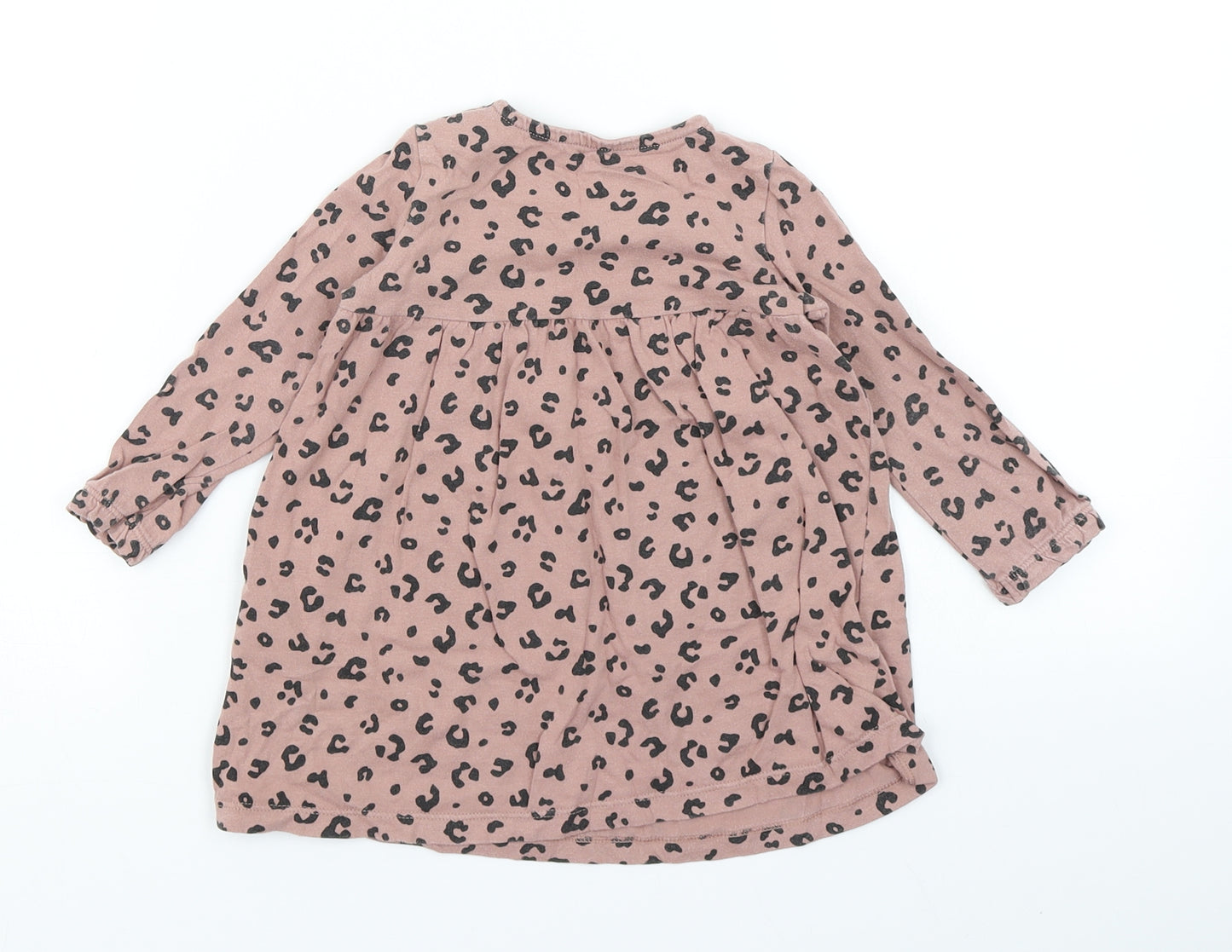F&F Girls Brown Animal Print  A-Line  Size 9-12 Months