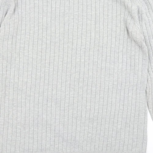 Urban Spirit Mens Grey  Knit Pullover Jumper Size L