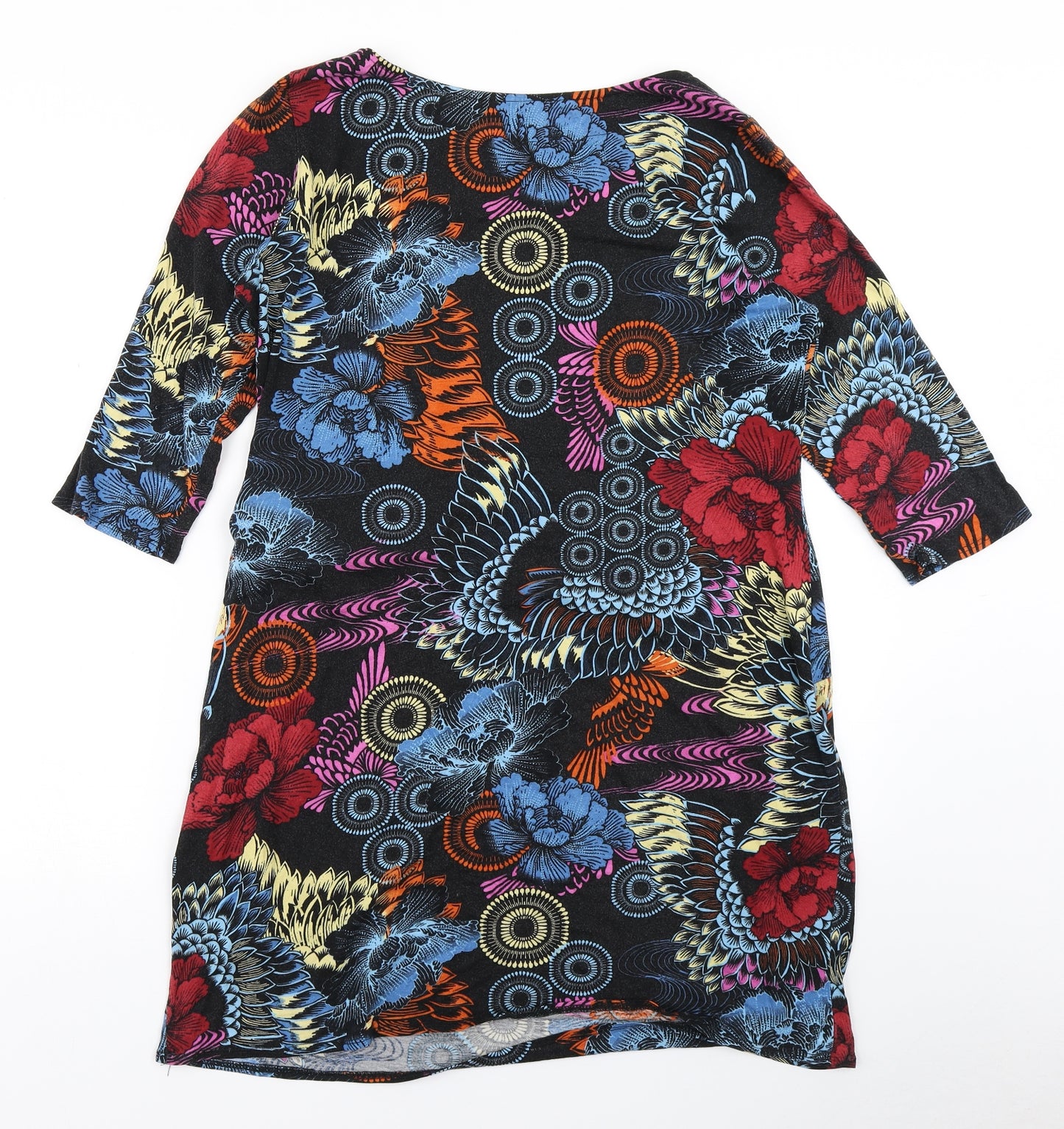 Wallis Womens Blue Floral  A-Line  Size 18