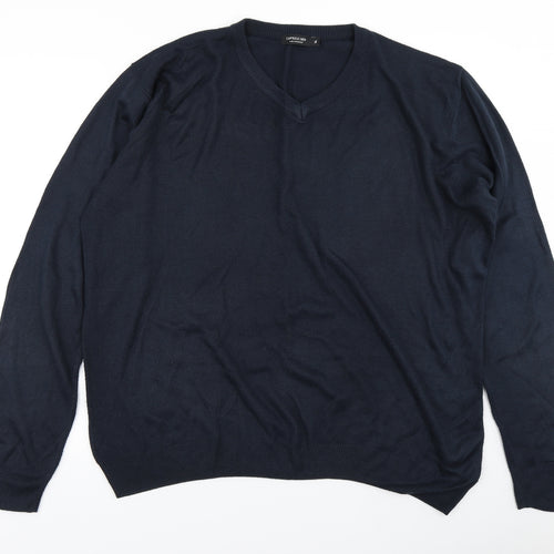 Capsule Mens Blue  Knit Pullover Jumper Size XL