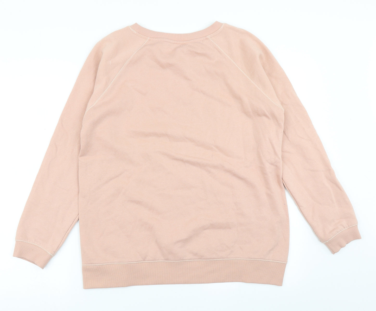 Peacocks Womens Pink   Pullover Sweatshirt Size 12