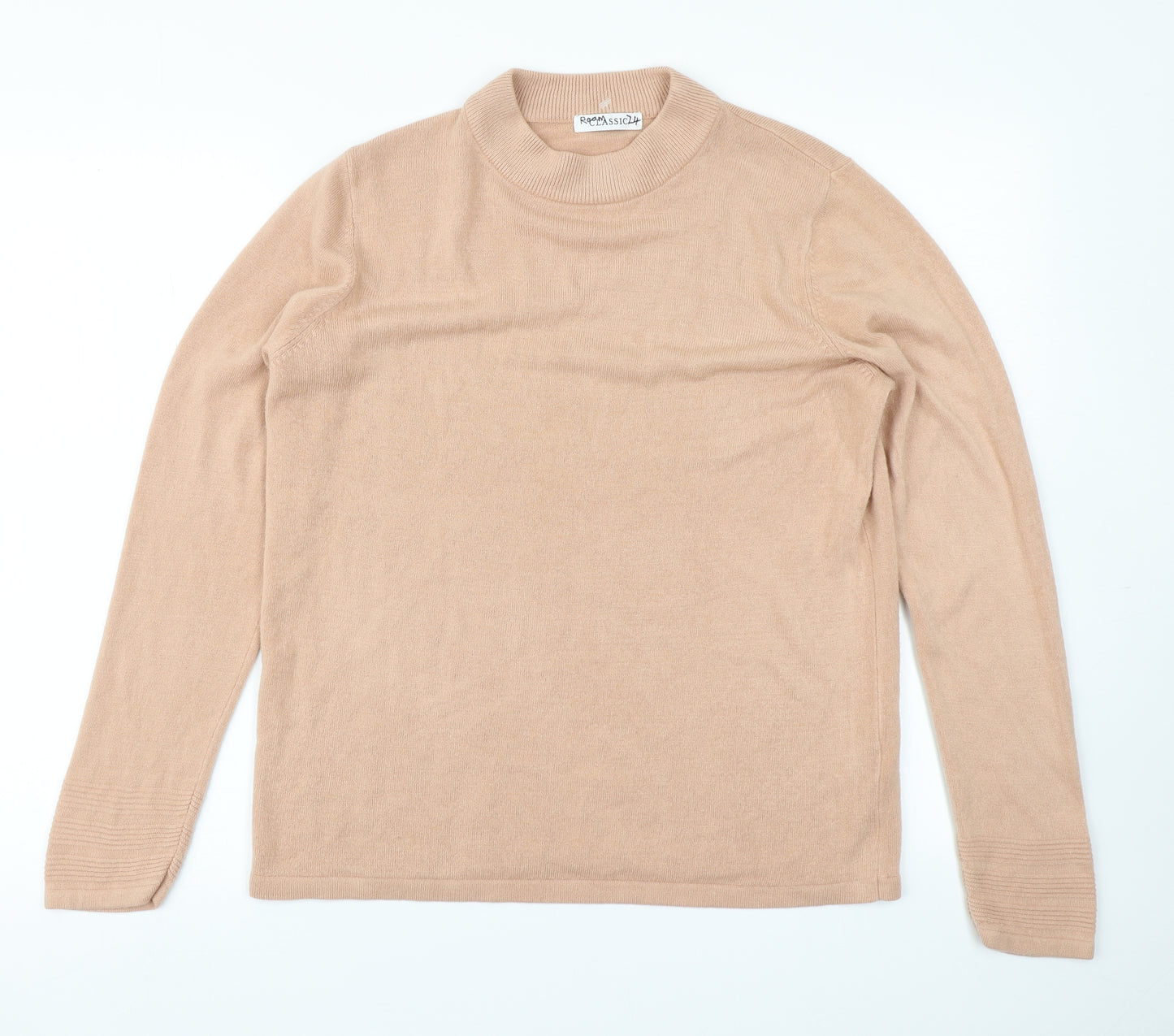 Classic Mens Pink  Knit Pullover Jumper
