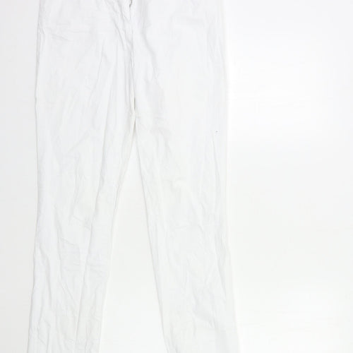 Preworn Womens White   Cargo Trousers Size S L31 in