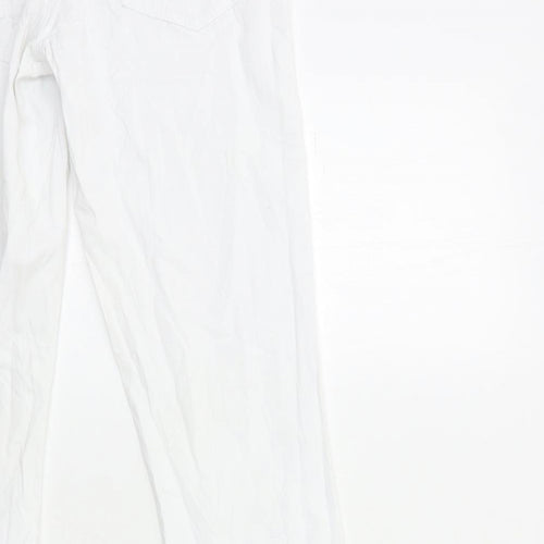 Preworn Womens White   Cargo Trousers Size S L31 in