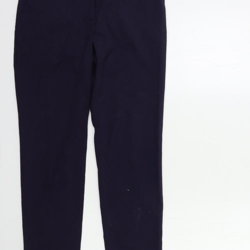 H&M Womens Blue   Trousers  Size 8 L30 in