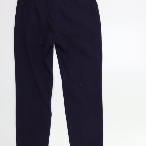 H&M Womens Blue   Trousers  Size 8 L30 in